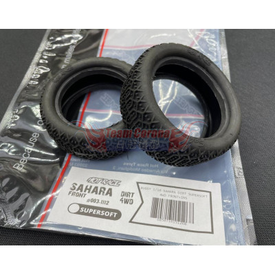 Hotrace Sahara 4WD Front Dirt SuperSoft 1/10 Buggy Rear Tyre with insert